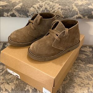 Crewcuts Tan Suede Calvert Boots